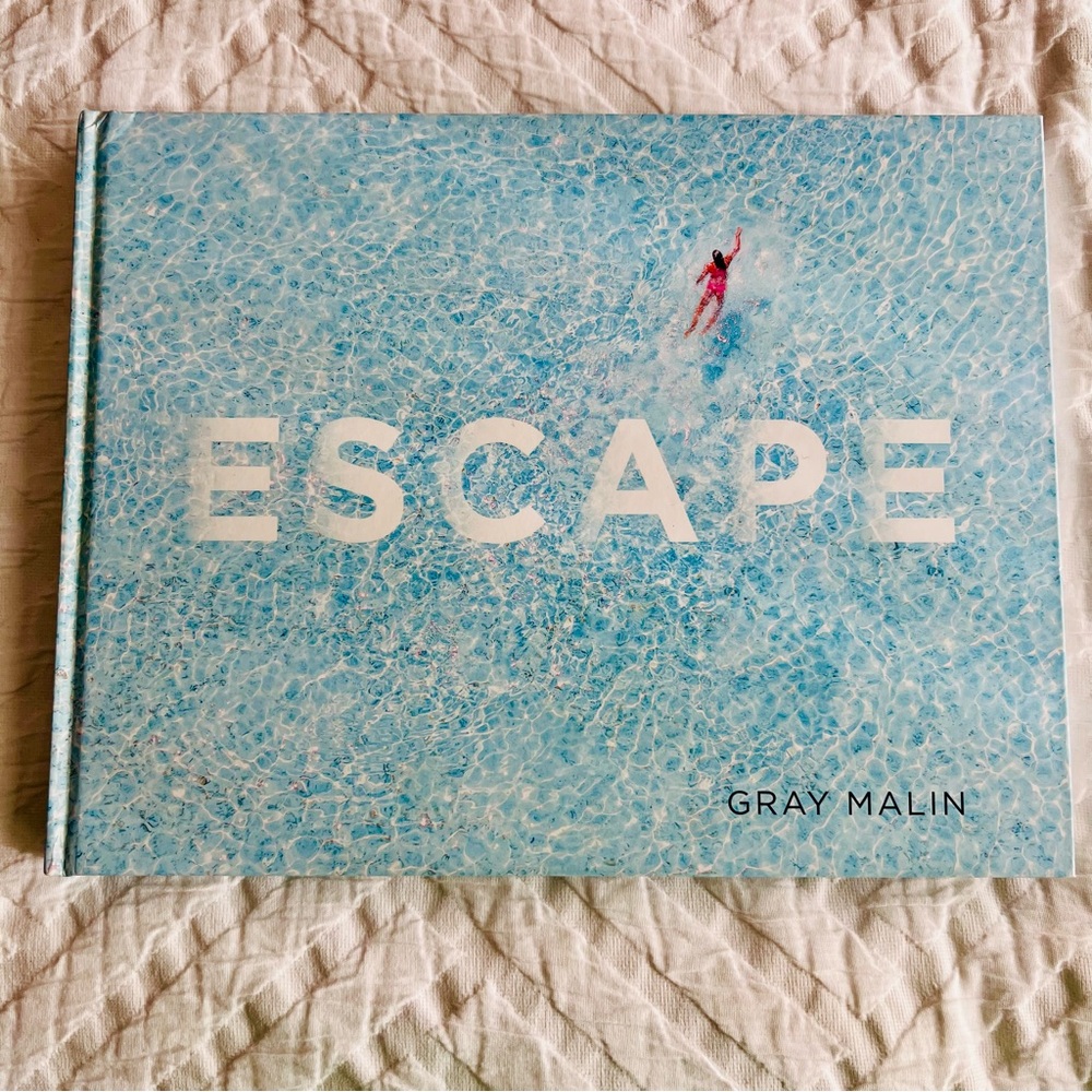 SOLD! Gray Malin 'Escape' Book with Blue Cover